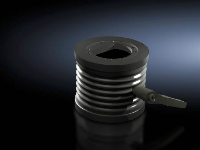 Rittal CP 60 - Adaptateur de basculement pour support - RAL 7024