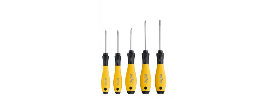 Wiha ESD Tool Set 362ESD K5 - Antistatique pour les travaux électroniques