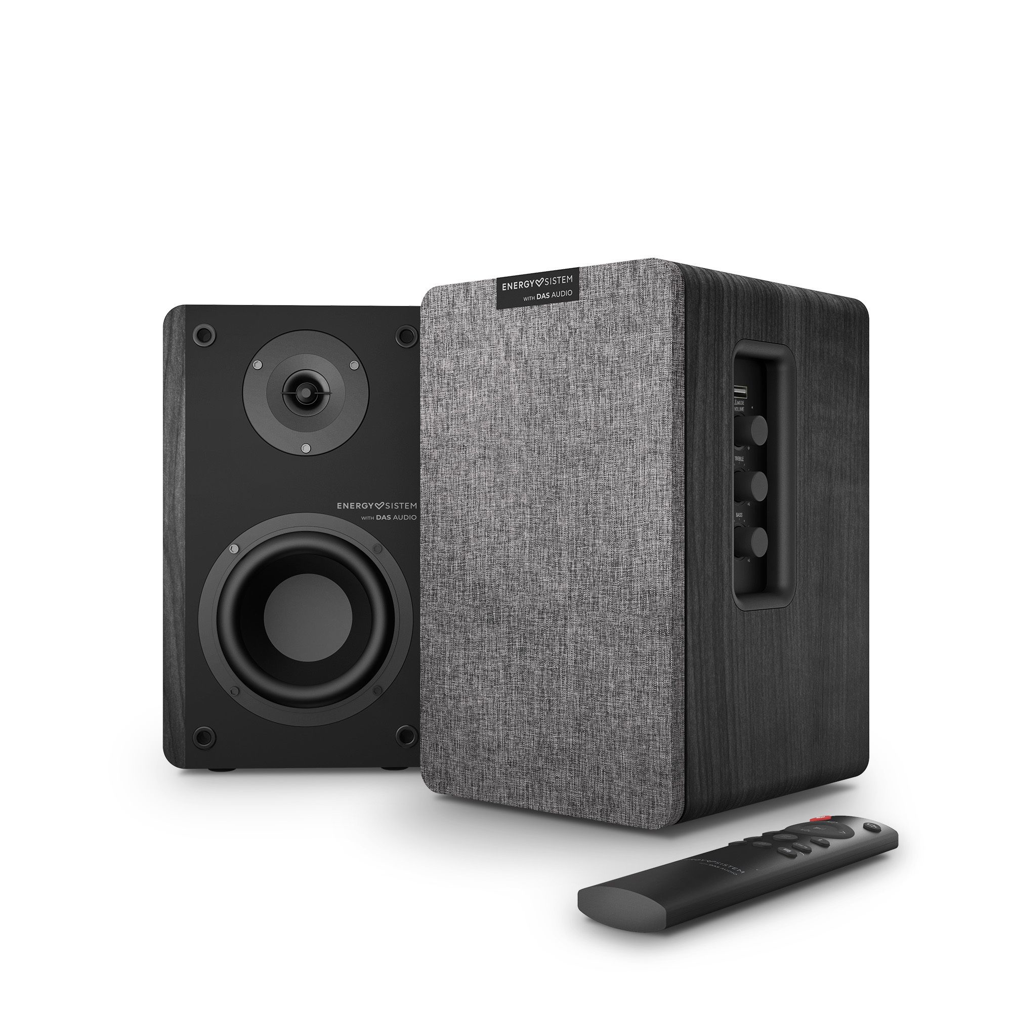 Energy Sistem Studio Monitor 4 Hi-Fi 50 W Optique HDMI-ARC Sortie Subwoofer Égaliseur Manuel Bluetooth
