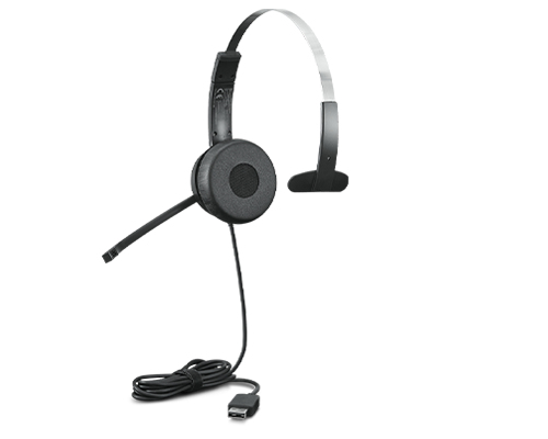 Lenovo 100 Mono Headset Office Black - 4XD1B61617