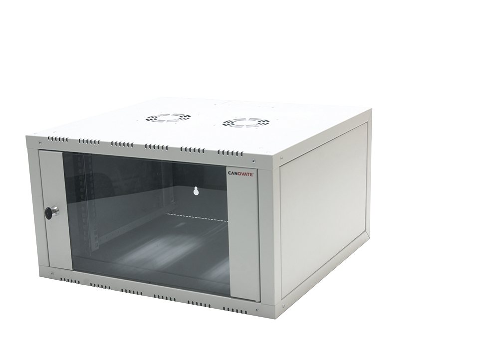 LogiLink W06E66G Rack mural 6U 70 kg 600 mm Gris