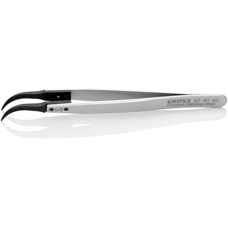 KNIPEX KN 92 81 03 Brucelles à pointes interchangeables ESD