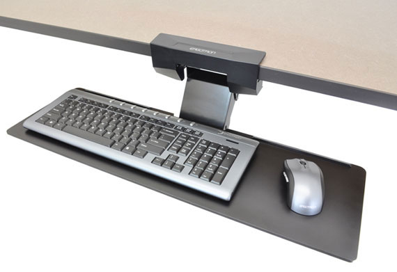 Ergotron Neo-Flex Underdesk Keyboard Arm - 15° - 4.9 kg - 870 x 280 x 320 mm - 6.6 kg - 97-582-009