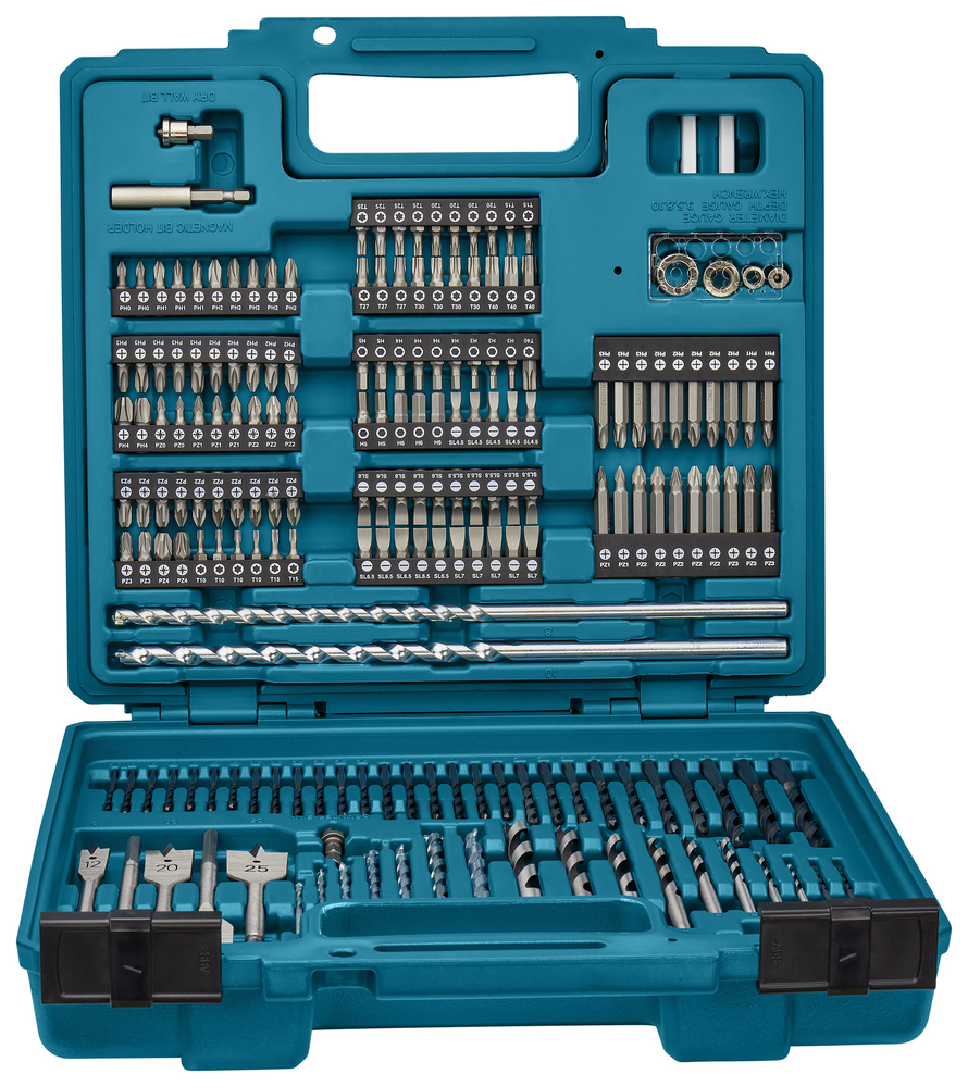 Makita E-11689 Multi-tool drill set Metal Stone Wood 3-10mm - E-11689