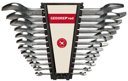 Jeu de 12 clés à fourche doubles Gedore 3300960 R05105012 DIN 3110