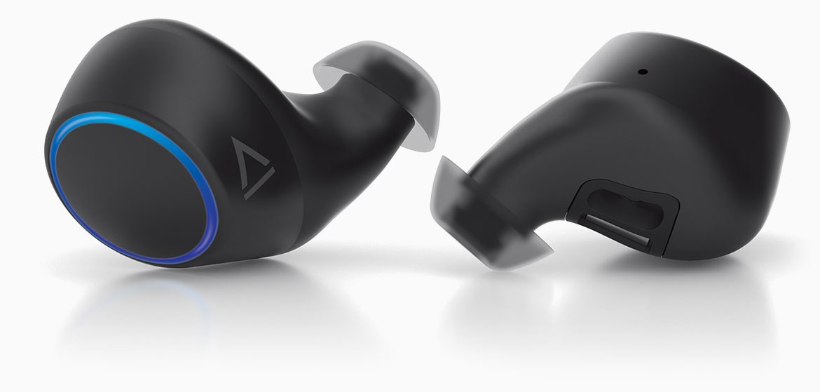 Creative Labs Outlier Air Sports - Casque - Intra-auriculaire - Sport - Noir - Binaural - IPX5
