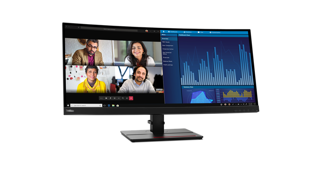 Lenovo ThinkVision P34w-20 - LED monitor - 62CCRAT3EU