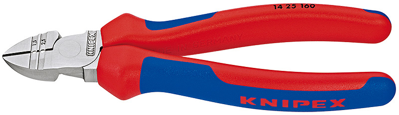 KNIPEX 14 25 160 Isolation de protection - 224 g - Bleu, Rouge