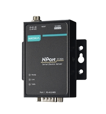 Moxa 5130A-T - 10/100Base-T(X) - 12 - 48 V - ICMP - IPv4 - TCP - UDP - DHCP - BOOTP - Telnet - DNS - SNMP V1 - HTTP - SMTP - IGMP V1/2 - ARP - 52 x 80 x 22 mm - 340 g - -40 - 75 °C