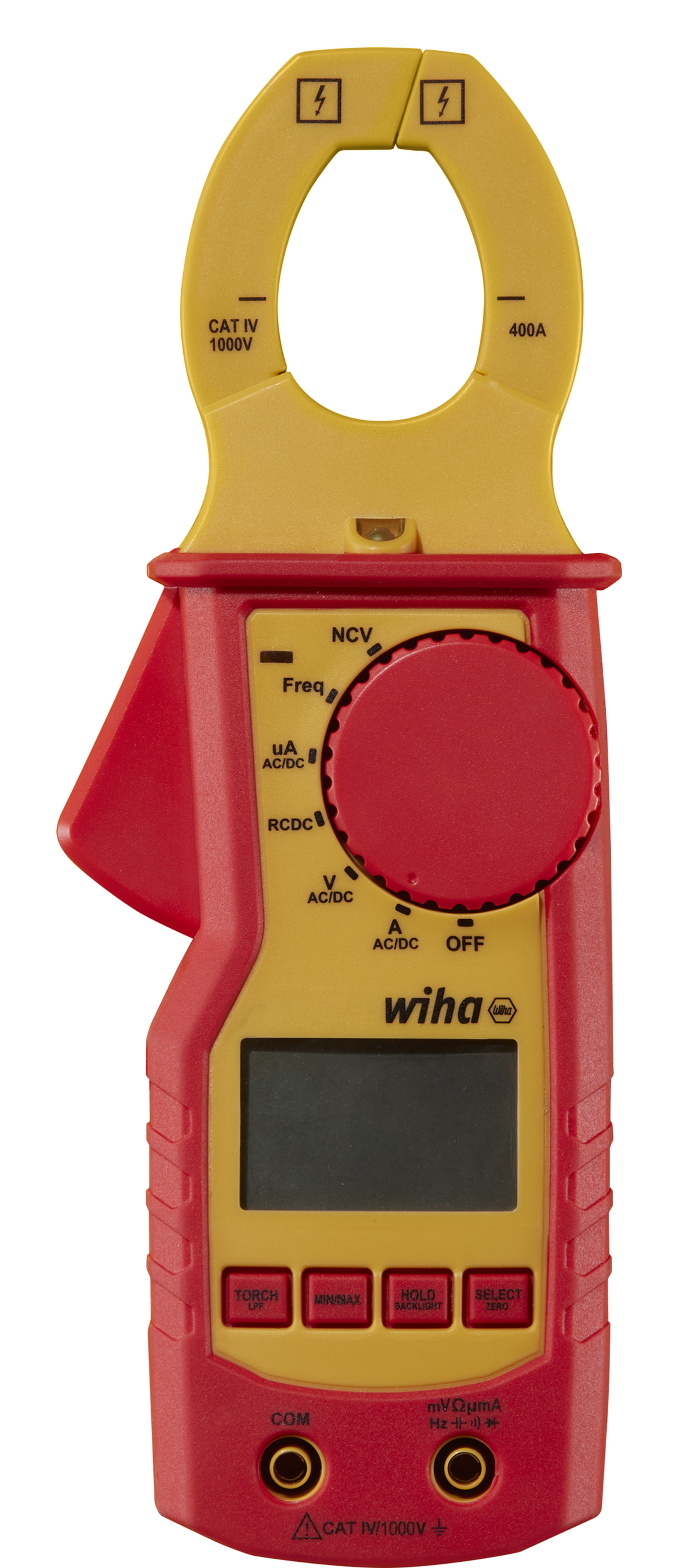 Wiha 45219 LCD CAT IV 1000V 260 g Rouge Jaune