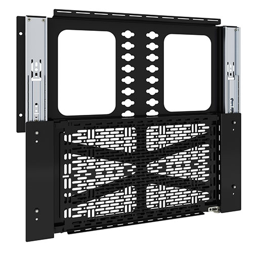 Panneau coulissant de rangement pour composants de proximité Chief - Noir - 6,8 kg - Mur - 272 mm - 35 mm - 577 mm