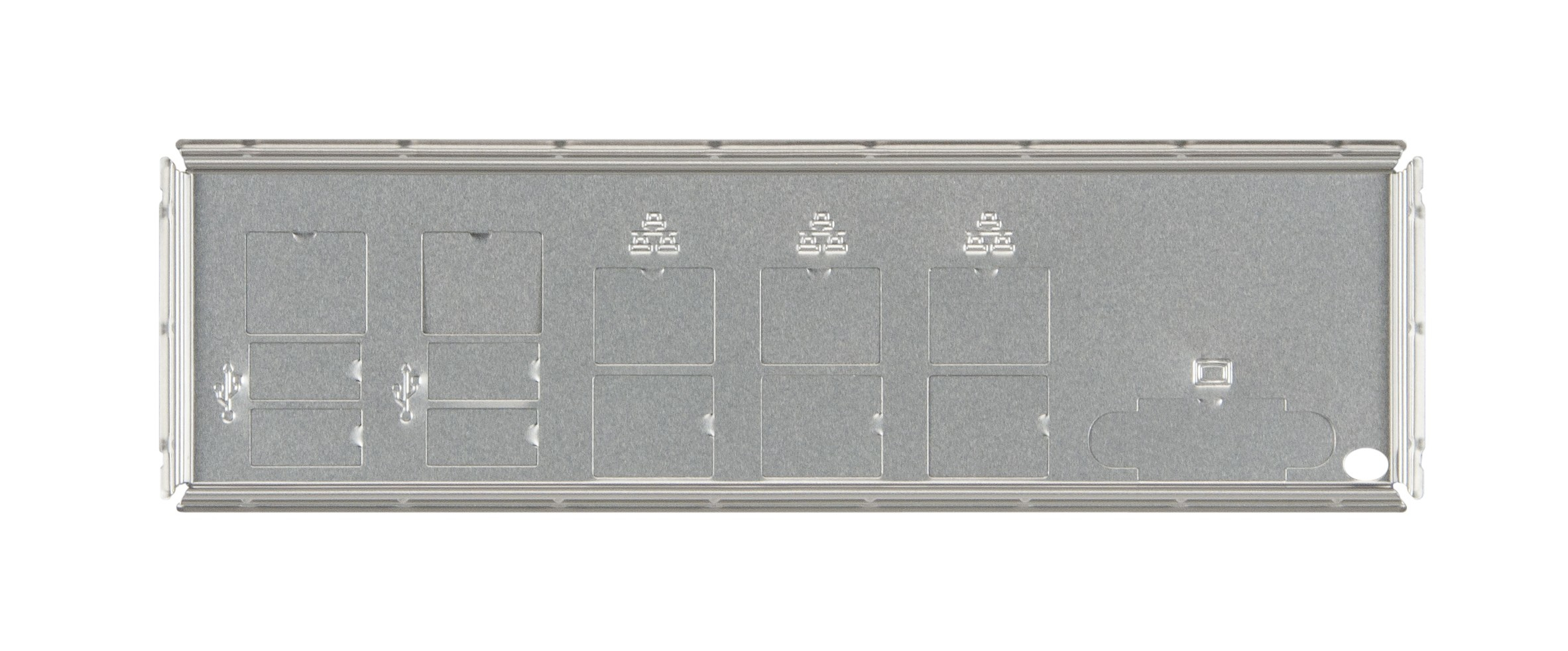 SuperMicro MCP-260-00084-0N, bouclier d'E/S standard pour A1SRM-LN7F avec joint EMI