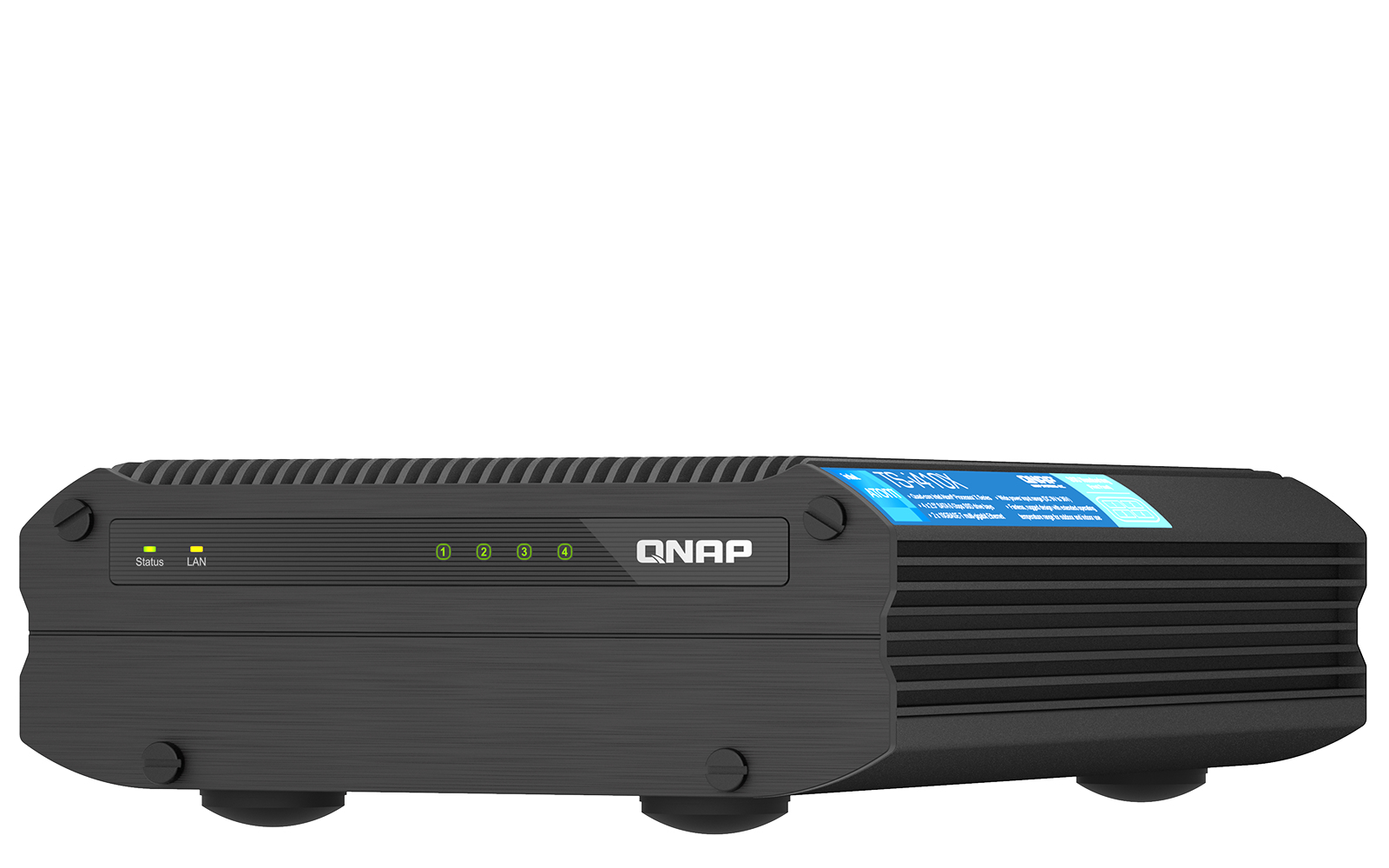 QNAP TS-I410X - NAS - Tour - Intel Atom® - x6425E - Noir