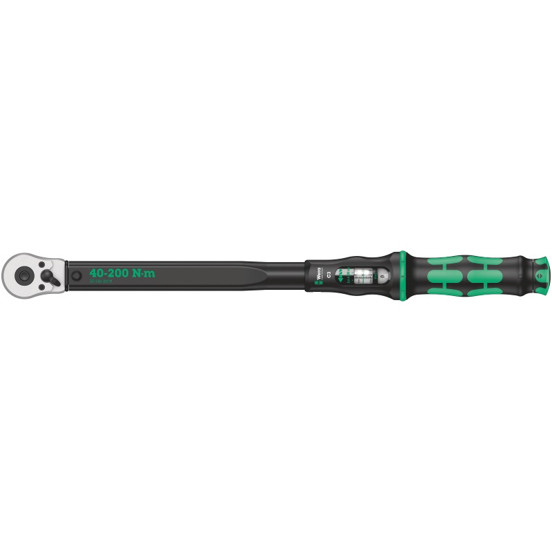 Wera Click-Torque C 3 - Clé à douille - 1 pièce(s) - Noir, Vert