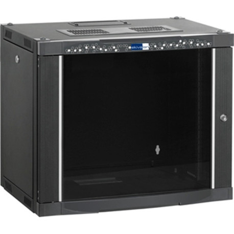 Ventilation de toit Ekivalan 19" Professional 16U, 600 x 450 mm, noire