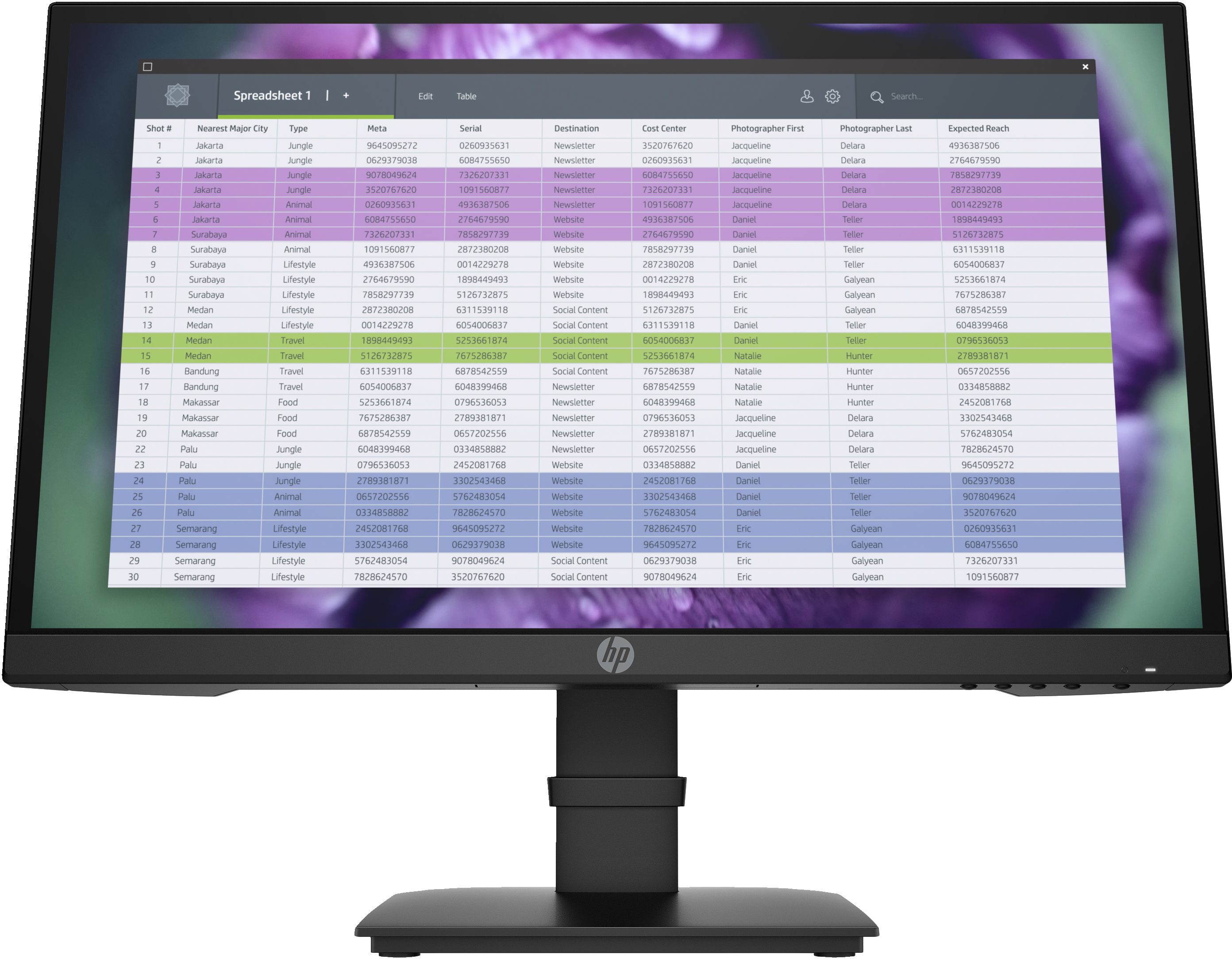 HP P22 G4 - 54.6 cm (21.5") - 1920 x 1080 pixels - Full HD - 5 ms - Black - 1A7E4AA#ABB