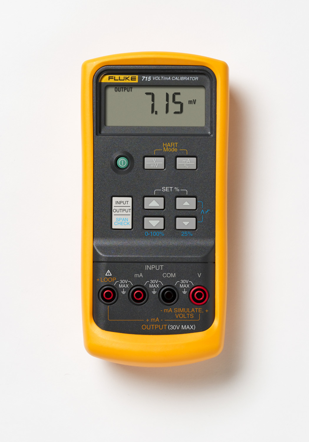 Process calibrator + measuring unit f. 0-10V + 0-20mA Fluke 715 - 620101