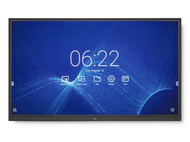 NEC Display MultiSync CB861Q - Digital signage flat panel - 2.18 m (86") - IPS - 3840 x 2160 pixels - 12/7