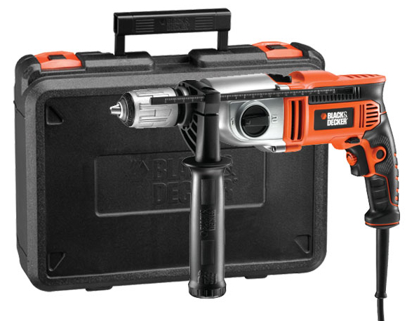 Black & Decker KR1102K Impact Drill 3200RPM 54400BPM 74Nm