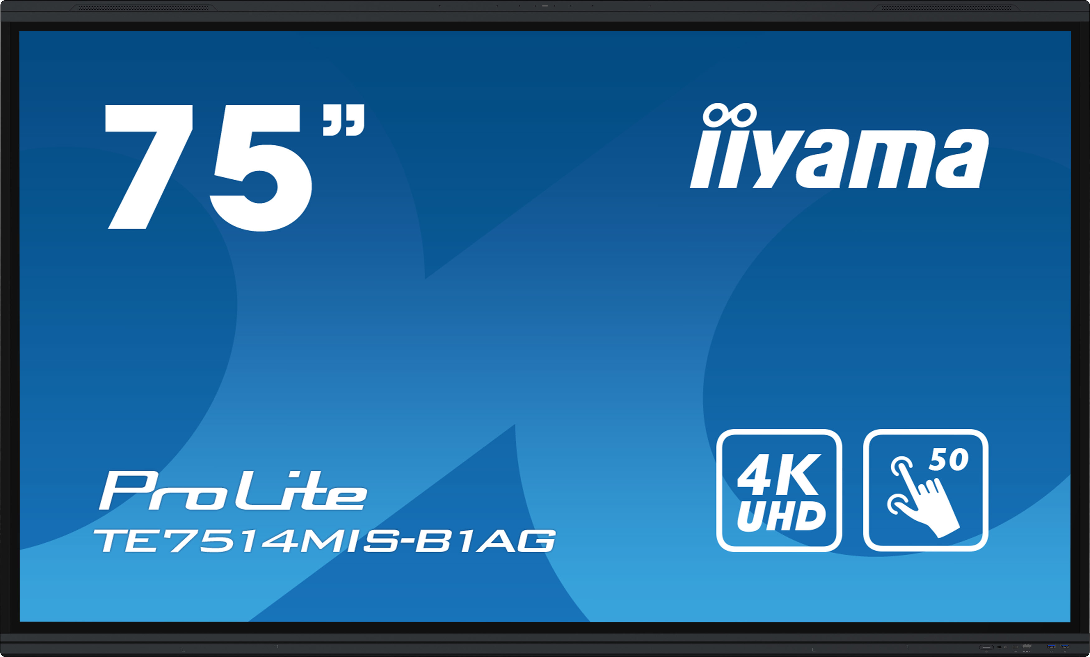 Iiyama TE7514MIS-B1AG 75" 4K Interactive Display