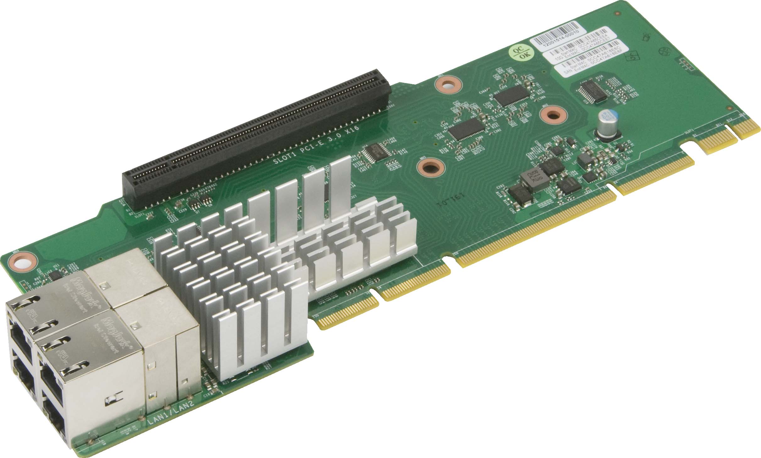 Supermicro AOC-2UR6N4-I4XT Carte d'extension