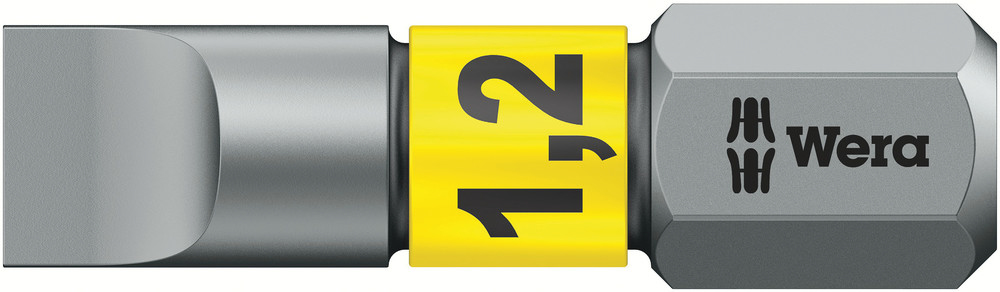 Wera 800/1 BTZ - 1 pièce(s) - Plat - 25 mm - 7 mm - 7 mm - 25 mm