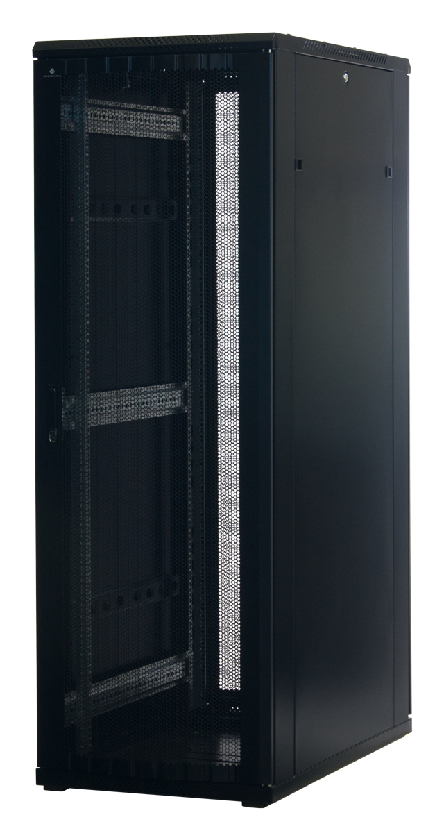 Rockstable 37U 19" Armoire de serveur Portes Maillées Autoportante