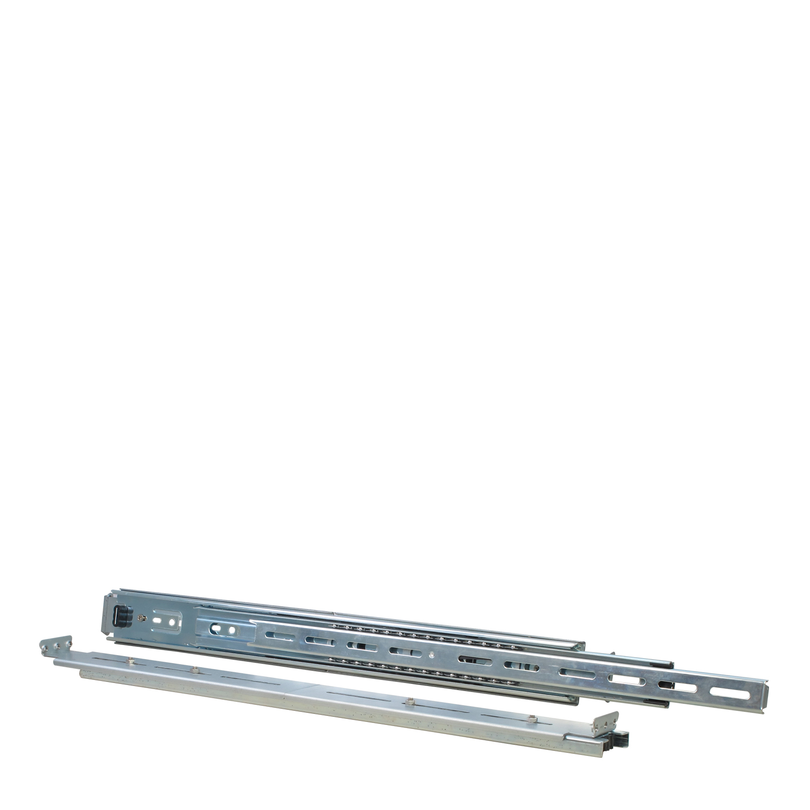 Kit de montage sur rail coulissant Inter-Tech - Argenté - 1U (19")