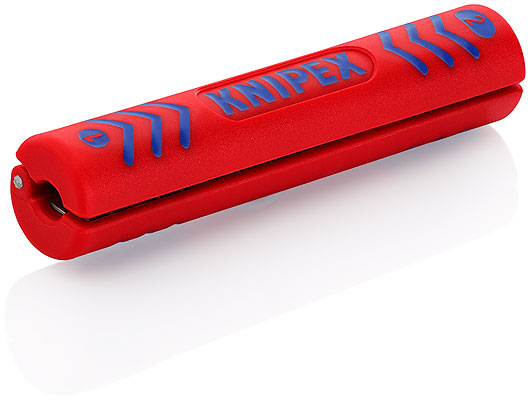 KNIPEX 16 60 100 SB Pince à dénuder pour câbles coaxiaux