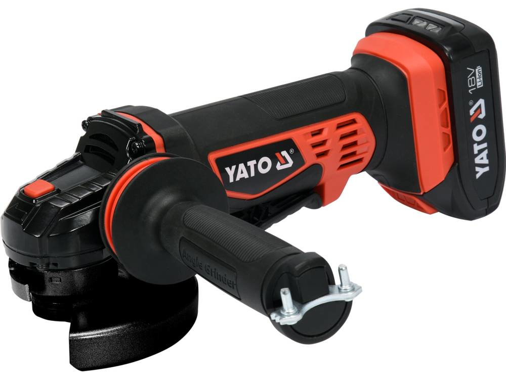 Yato Cordless angle grinder - 18V, 1x2.0Ah Li-ion battery