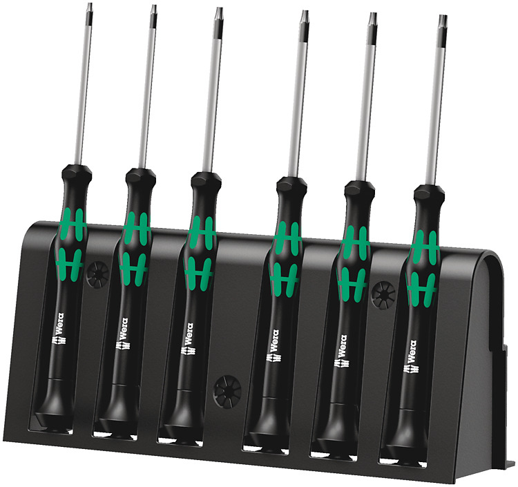 Wera 2067/6 Torx BO - Noir/Vert