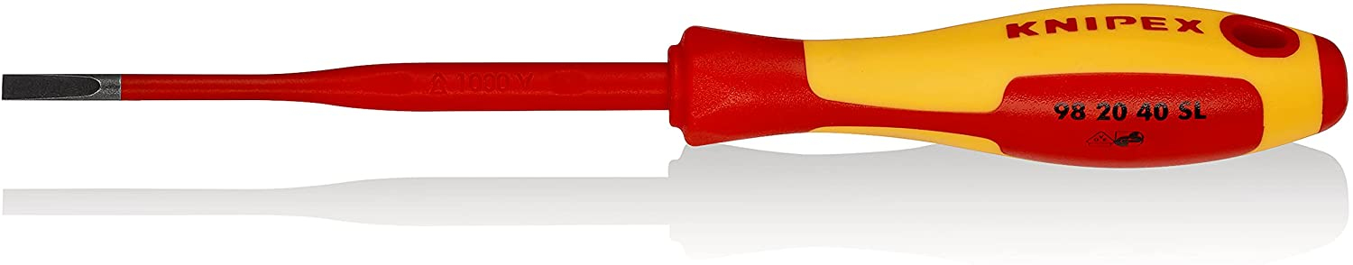 KNIPEX KN 98 20 40 SL Tournevis plat 4,0 mm