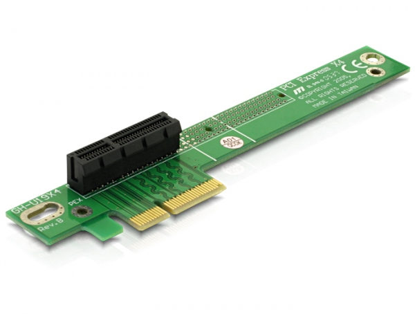 Delock Riser PCIe x4 - PCIe - PCIe - PC - PC - Wired - 1U - 89103