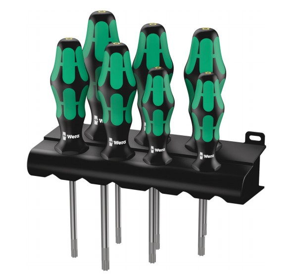 Wera 367/7 TORX HF - 680 g - Noir/Vert