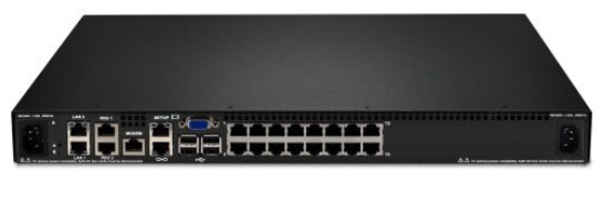 Lenovo 1754D1X - 1600 x 1200 pixels - Ethernet LAN - Rack mounting - 18 W - 1U - Black - 1754D1X