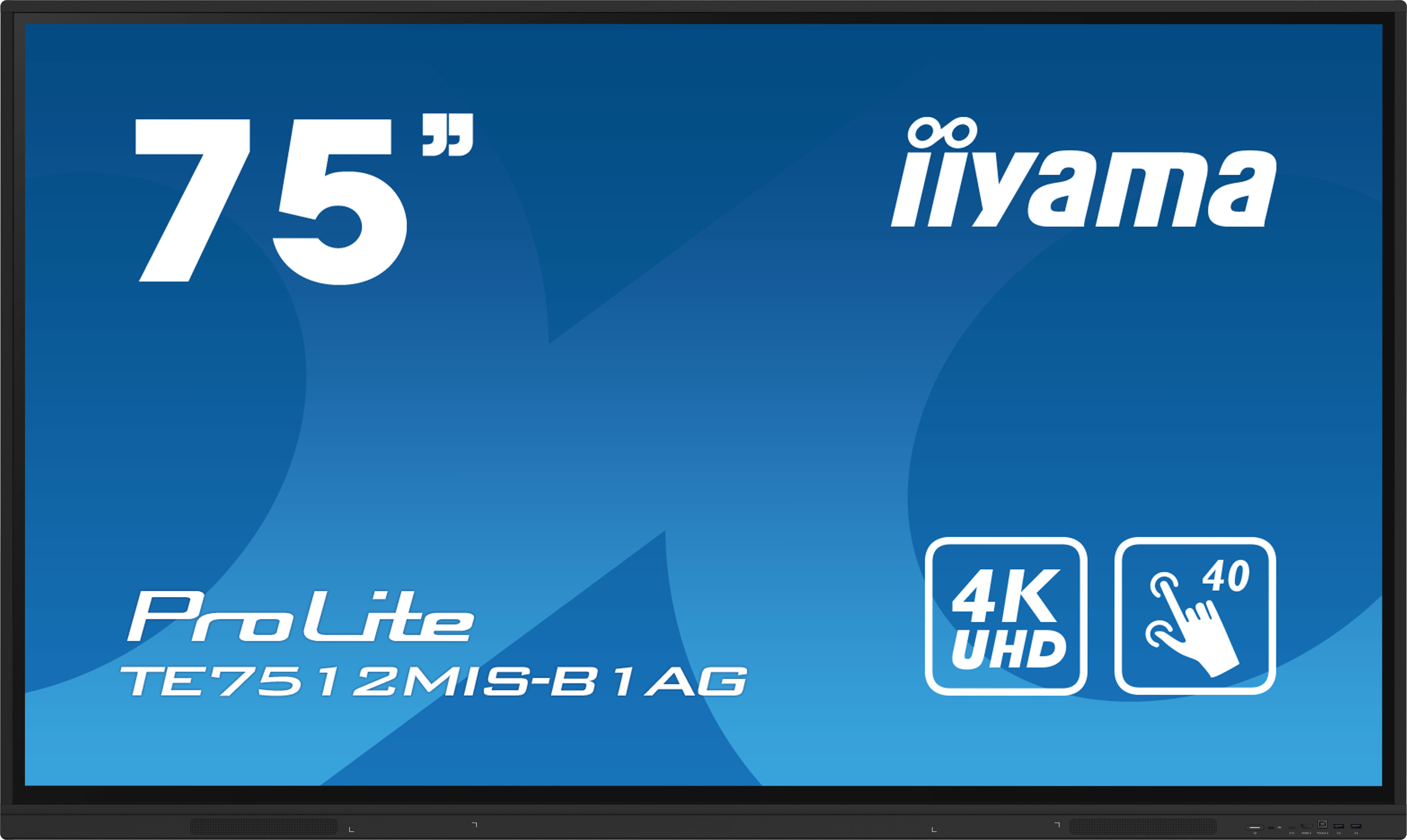 Iiyama PROLITE 75" 4K Digital Signage Display