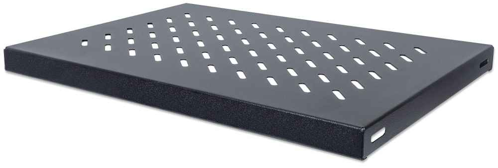 19" shelf for fixed installation, 1 U, 345 mm deep - 712521