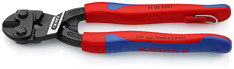 Coupe-boulons KNIPEX CoBolt 200 mm 64 HRC