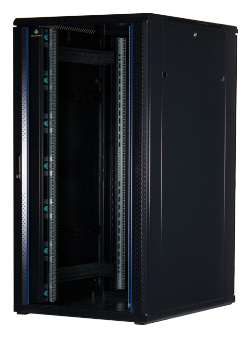Rockstable 32U 19" Armoire de serveur en verre trempé autoportante