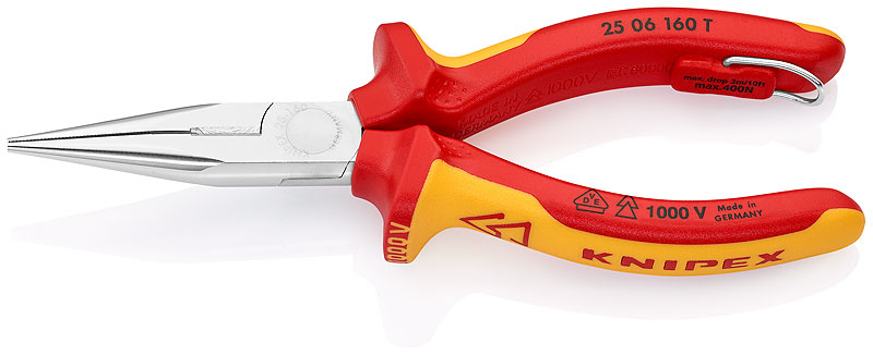 KNIPEX 25 06 160 T Pince à becs effilés - 16 cm