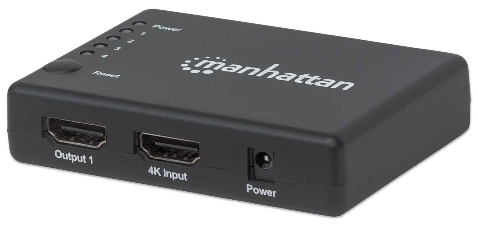 Répartiteur HDMI Manhattan 4K 4 ports