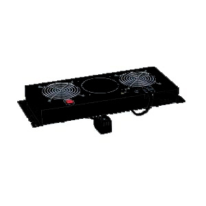 Tiroir de ventilation TRITON pour rack - avec 2 ventilateurs