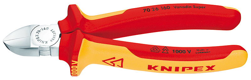 KNIPEX 70 26 160 Pince coupante diagonale - 16 cm - 216 g