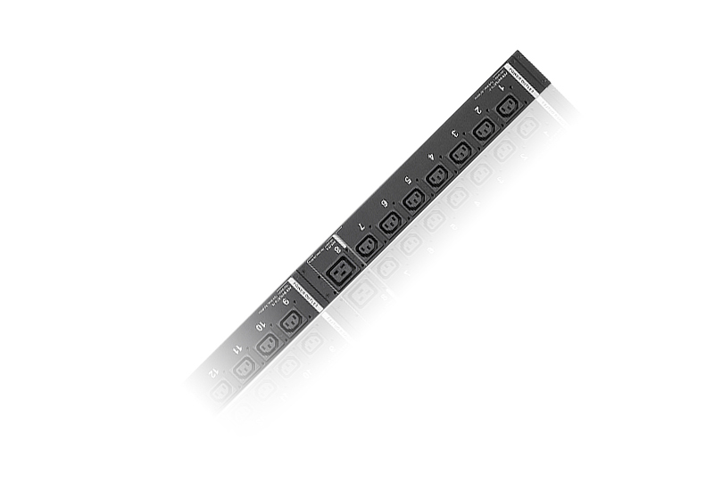 Unité de distribution d'alimentation surveillée ATEN PE8324 0U - 24 prises C13/C19 pour rack vertical