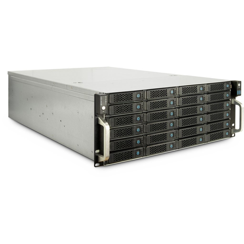 Inter-Tech 4U-4736 Rack Mount Hard Drive Box for 2.5/3.5" - 88887355