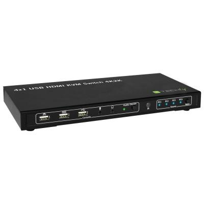 Commutateur KVM IDATA-KVM-HDMI4U Techly