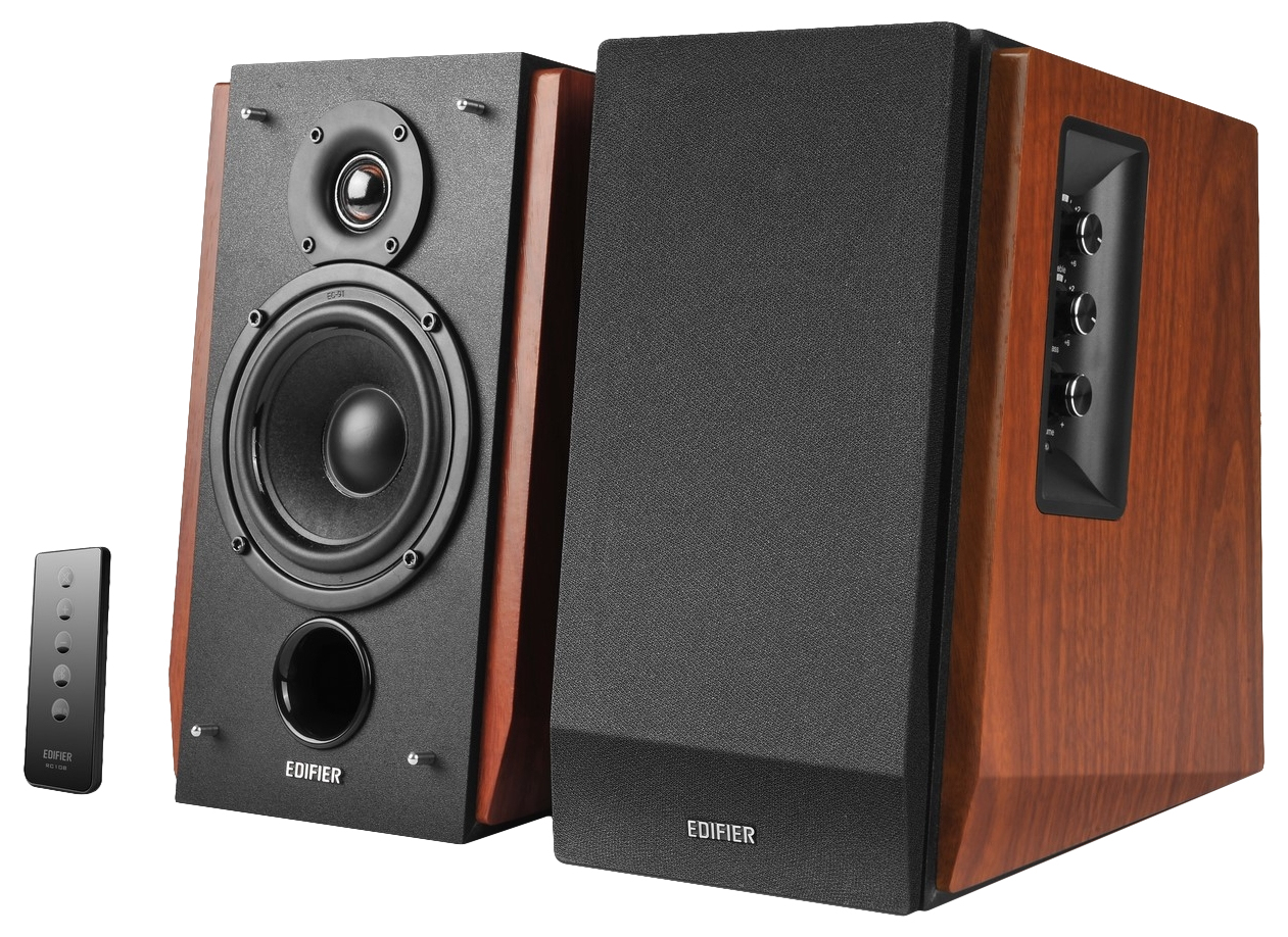 Edifier R1700BT - 2 voies - 2.0 canaux - Sans fil - 66 W - 60 - 20 000 Hz - Noir - Bois