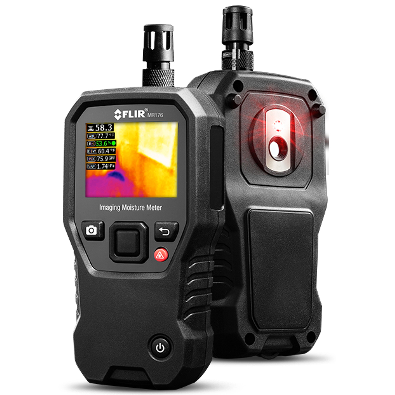 Flir MR176 - Numérique - Carré - 5,84 cm (2,3") - Li-Ion - 3,7 V - 0 - 50 °C