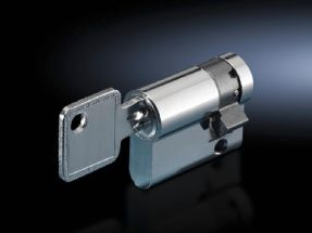 Rittal CS Profile half cylinder for locking inserts according to DIN 18 252 Key same in one package - 9785042