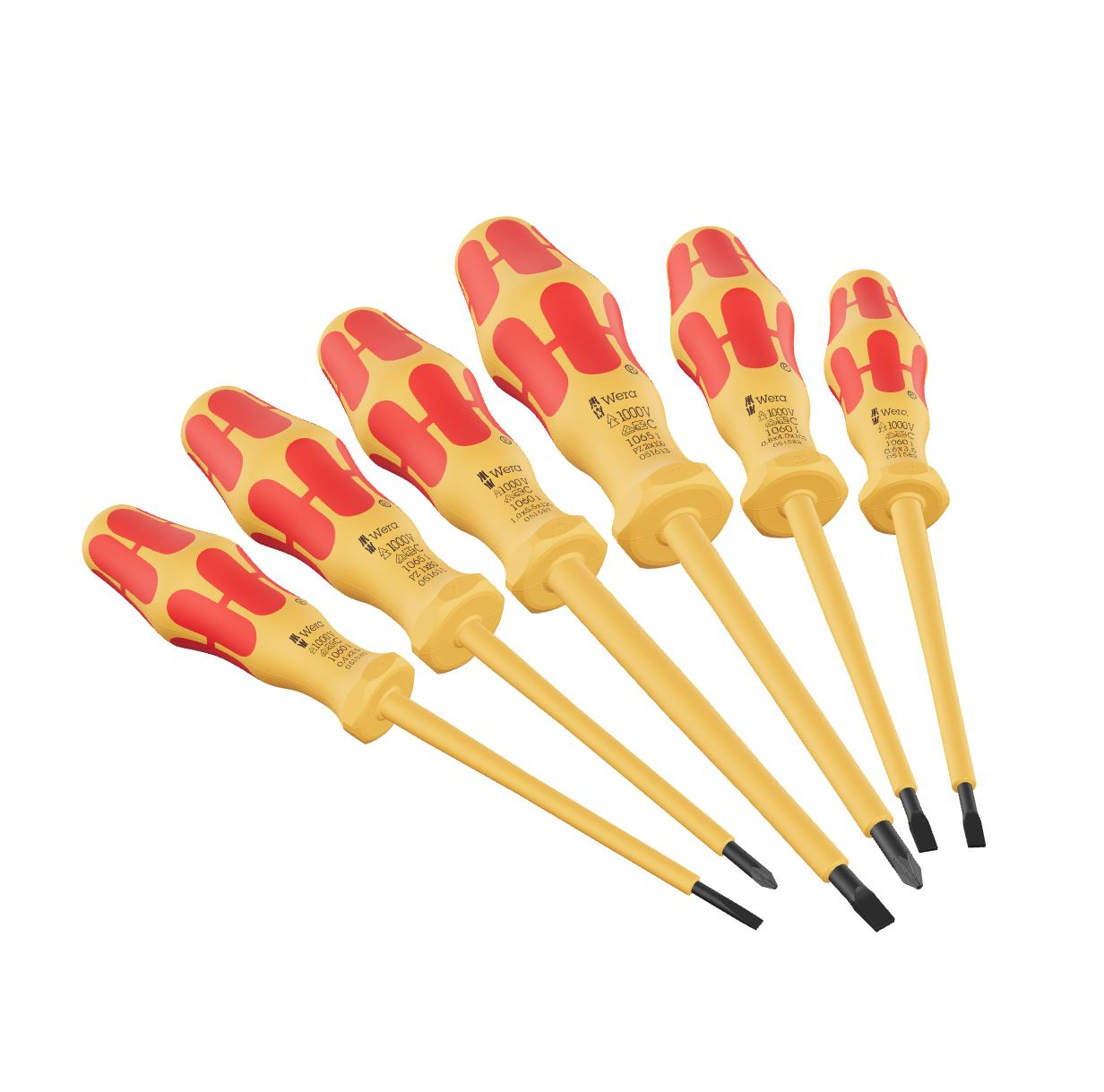 Jeu de tournevis Wera 1060 i/1065 i/6 VDE Kraftform